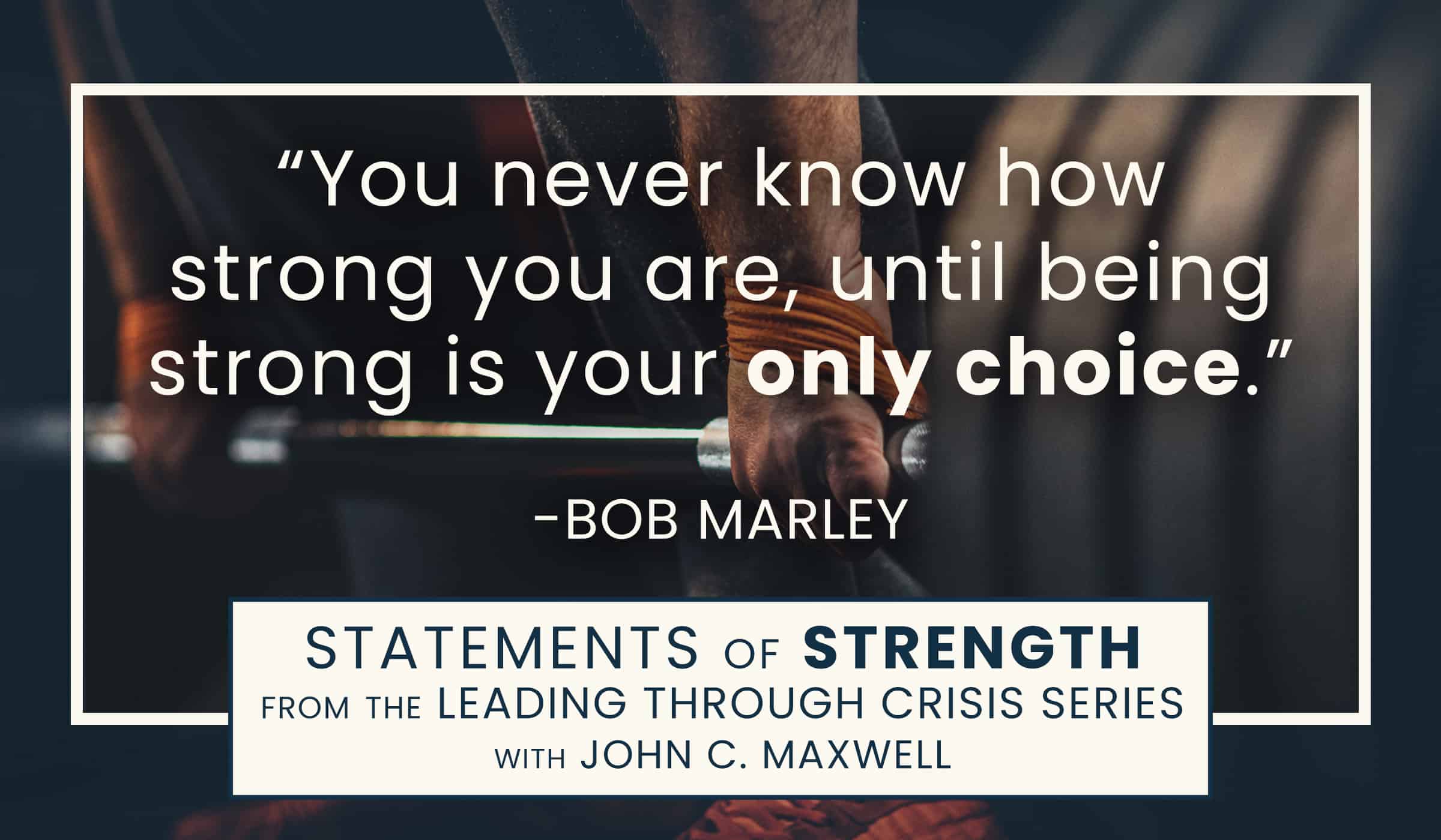 image of quotation picture with quote by Bob Marley