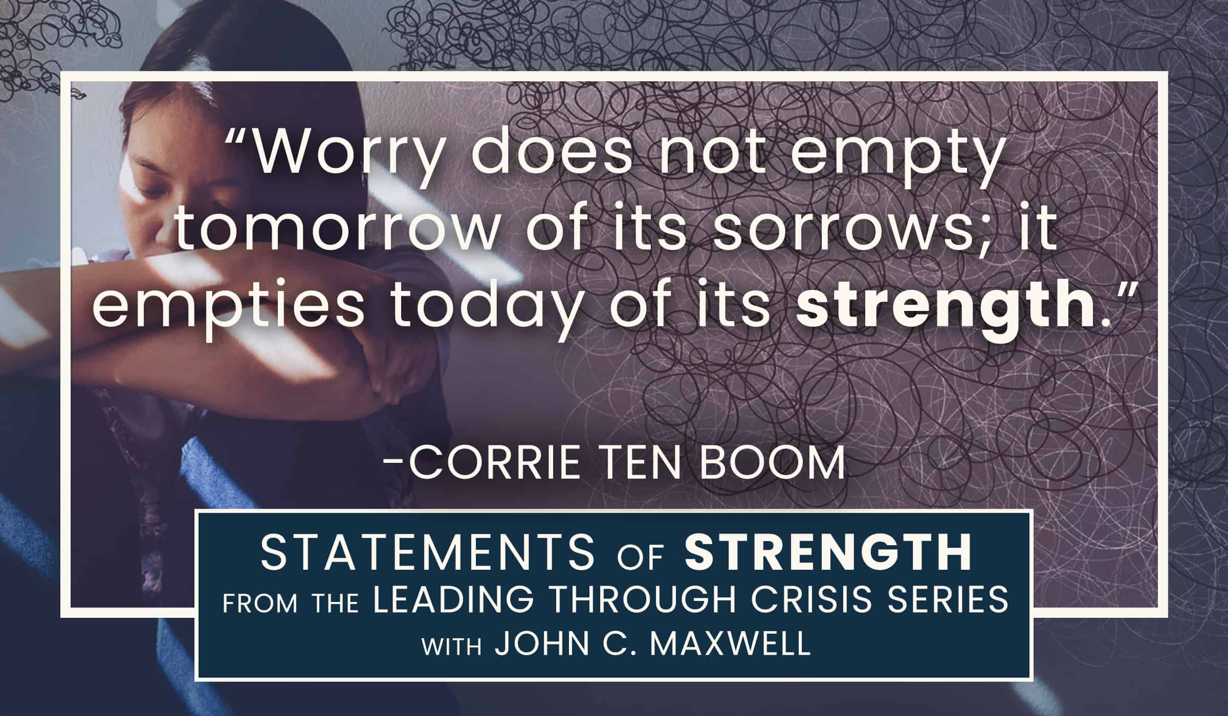 image of quotation picture with quote from corrie ten boom