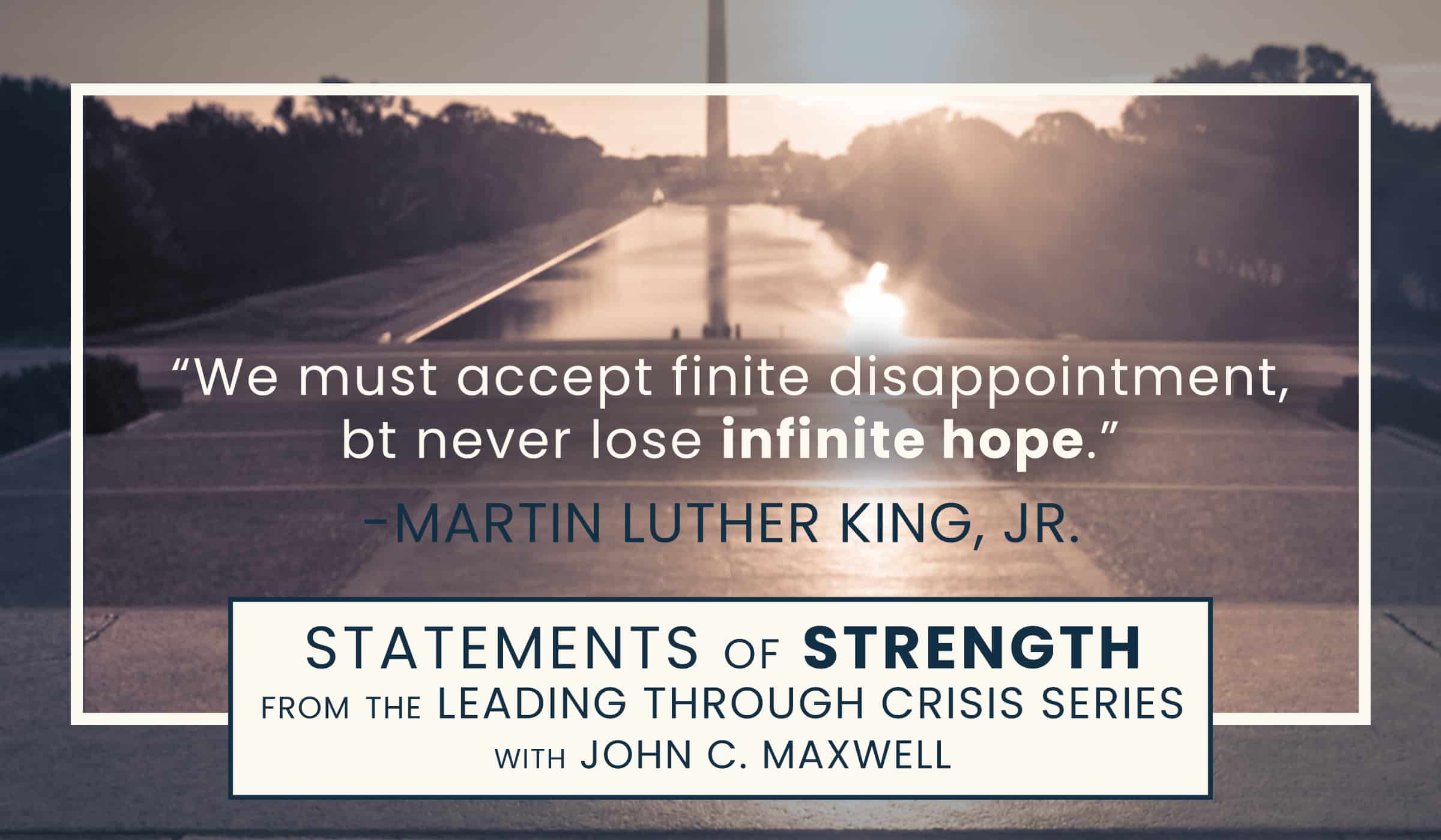 image of quote from dr martin luther king jr